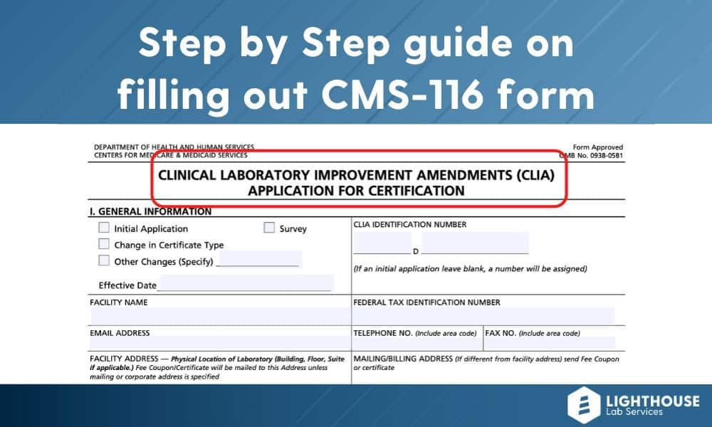 Step by step guide on filling out CMS-116