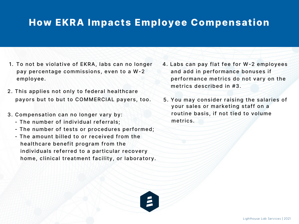 EKRA and Anti-Kickback Statute compensation tips