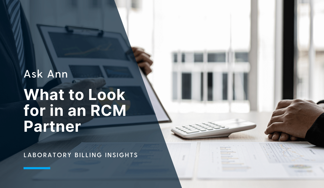 What to look for in a lab RCM partner