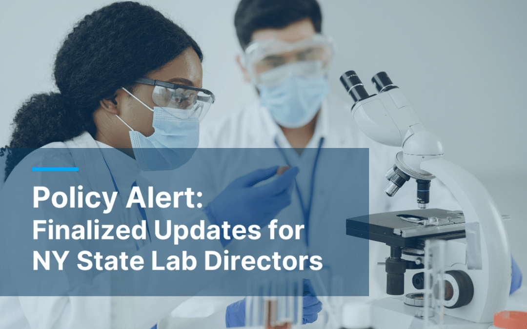 NY State Lab Directors May Oversee 5 Facilities Under New Rules
